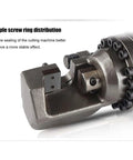 Portable Electric Rebar Bender And Cutter For Steel Bars 4 To 20mm Hydraulic hand tool close-up showing multiple screw ring distribution detail.
