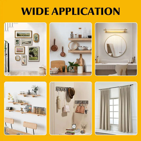 Wide application of Self Drilling Screws And Drywall Anchors Kit With 192 Pcs for shelves, curtains, and frames