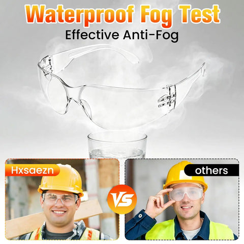 Big 30 Pack Anti Fog Safety Glasses With Clear Protective Lenses Offering Scratch And Impact Resistance Plus A Smooth Unisex Frame Ideal For Job Sites Or Weekend Chores And Real Bang For Your Buck
