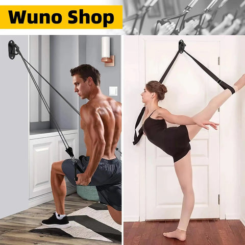 3 Piece Wall Mount Resistance Band Anchors System For Exercise Bands Secure Home Gym Hardware Heavy Duty Hooks Built Tough To Crush Your Legit Daily Upper Body And Lower Body Gains In Black used in fitness routines.