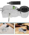 Precision Rugged Aluminum Fountain Scriber Line Tool For Construction And Woodworking Lightweight Ink Level Marker on a surface with ink fountain.