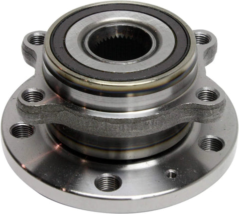 2 Wheel Hub Kit With Bearing For VW Passat Tiguan Beetle Jetta GTI And Audi A3 Front 5 Lug Hubs AWD And FWD Compatible Fits 2005 2019 Models