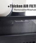Thicken AIR FILTER of Pro Grade Heavy Duty Industrial Spot Cooler And Portable Commercial Air Conditioner, removable and washable.