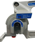Rock Solid Heavy Duty Triple Head Tube Bender Built For No Sweat 180 Degree Copper And Steel Air Conditioning Line Bending showing calibrated markings.