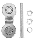 Heavy Duty Steel Sliding Gate Trolley Pulley For Industrial Track And Sliding Doors 200 Kg Load Capacity Built To Last Wheel Roller