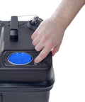 Heavy Duty Commercial Steam Cleaner With 90 Psi And 325 Degrees Dual Boiler Setup For Continuous Refill control panel showing steam output settings.