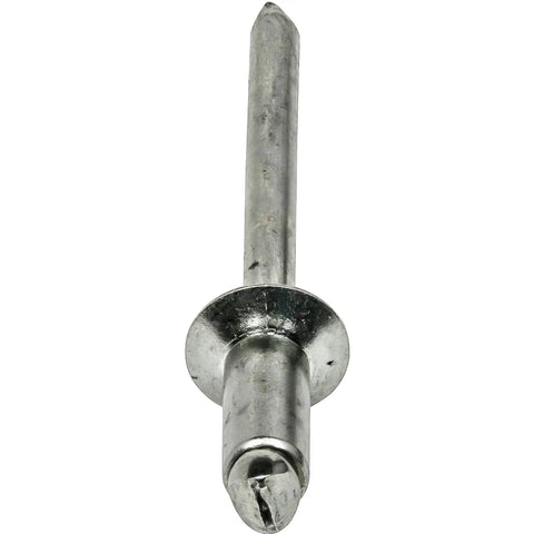 Heavy Duty Aluminum Pop Rivet featuring rock solid countersunk head, tough steel core, ideal for quick snug connections.