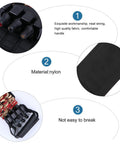 Sturdy Chest Expander Rope For Pectoral Training With Cushioned Waist Lightweight Nylon Build Resistance Bands For Chest