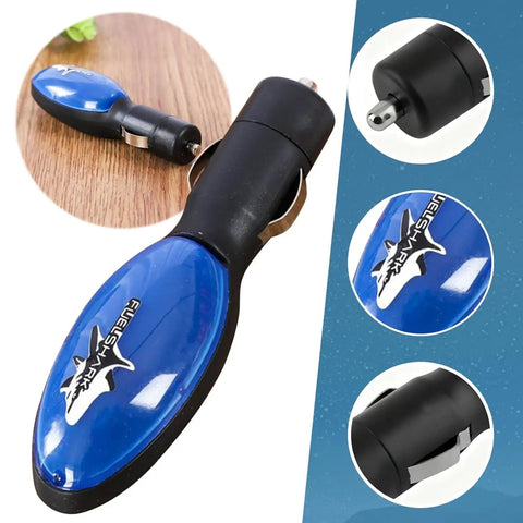 Gas Saver For Cars And Trucks With Smart Magnetic Retuning Tech, Instant Fuel Efficiency Boost shown with plug-in design