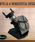 4 Inch Tilting Milling Rotary Table With 0 To 90 Degree Tilt showing vertical mounting option and precision indexing dials