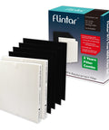 Replacement Air Filter Set For Coway AP-1512HH Mighty And Airmega 200M with H13 main filter and carbon filters in box