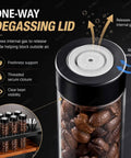Level Up Your Daily Grind With This Wall Mounted Coffee Bean Storage Tube Set Featuring Twelve Single Dose Espresso Vials with degassing lid.