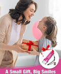 Pink Mini LED Flashlight With 3 Modes High Low Strobe Includes 3 AAA Batteries water resistant, gifted with a wrapped box.