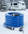 Heated Water Hose For RV And Campers With Ultra Low Temp Protection To Minus 45 Degrees Fahrenheit All Season Anti Freeze Easy Setup