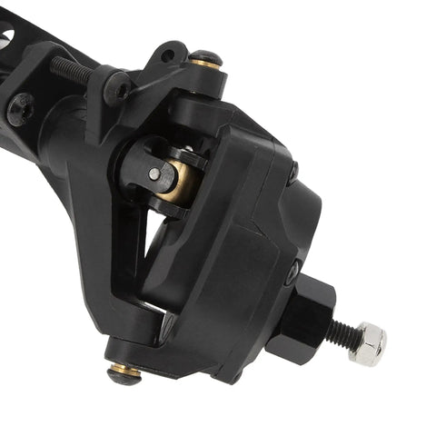 Rock Solid Front And Rear Portal Axle Kit For Axial Scx10 And Scx10 Ii Rc Crawler showing detailed nylon housing and steel gear mechanism.