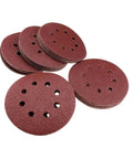 Grab These Awesome 50 Piece 5 Inch Sanding Discs With Eight Holes For Rock Solid Wood Metal Paint Smoothing, Aluminum oxide pads.