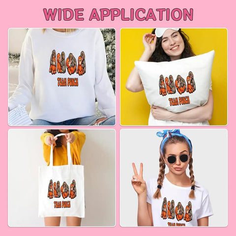 6 Pack Dtf Transfers Premium Hd Vivid Color Ready To Press Heat Transfer Stickers Dope For T Shirts 7x7 displayed on apparel