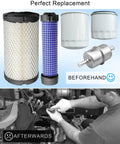 Kubota BX Series Tractor Filter Kit with focus on air, oil, hydraulic, and fuel filters installation process