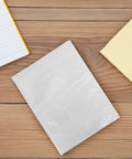 Waterproof Bubble Mailers 10 Pack Self Seal Padded Envelopes 40x50 CM on wooden surface with notebooks visible