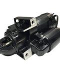 Beefy Marine Starter For Mercruiser And Volvo Penta Engines 3.0L 4.3L 5.0L 5.7L 6.2L SAE J1171 19715 Replacement, black finish