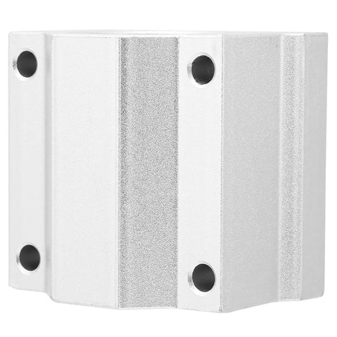 25mm Aluminum Linear Bearing Pillow Block For CNC Machines, Ultra Smooth Low Friction Movement, Easy Mount And Installation