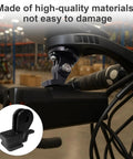Bike Light Mount And Flashlight Holder For Handlebar Quick Release Universal Adapter for Trek Bontrager Mounts and GPS Devices, attached