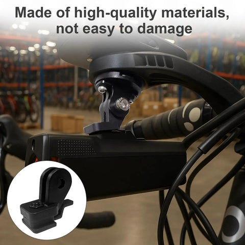 Bike Light Mount And Flashlight Holder For Handlebar Quick Release Universal Adapter for Trek Bontrager Mounts and GPS Devices, attached