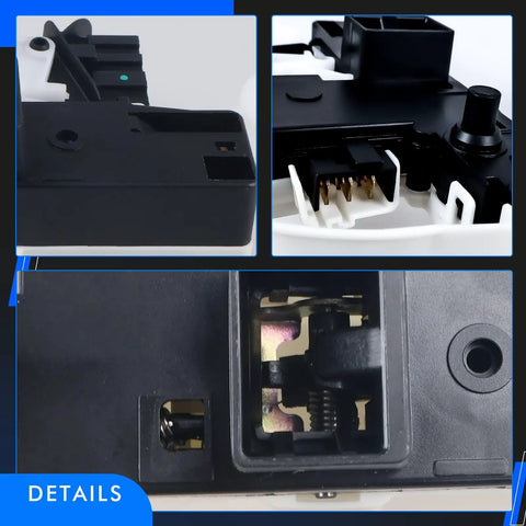 Replacement Heavy Duty Front Load Washer Door Latch Assembly Whirlpool Kenmore Maytag Wpw10253483 W10253483 close-up view of components