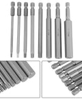 Check Out This Sick Mingzhe Hex Shank Bit Set For Electric Drills and Hand Tools That Rock With S2 Steel, Magnetic Heads And Huge Wear Resistance For All Your Tight Fix-It Jobs Today. S2 hex shank bits H2.5-H12 for drills and hand tools