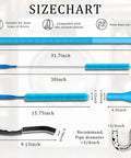 Dryer Vent Cleaning Kit With Flexible Vacuum Hose Attachment For Most Vacuums Lint Brush Cleaning Tools And Brush Set Size Chart