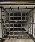 Heavy Duty Hanging Cargo Lifting Net Built Tough With Tear Resistant Safety Straps 1X1M Durable Polyester Mesh inside truck trailer