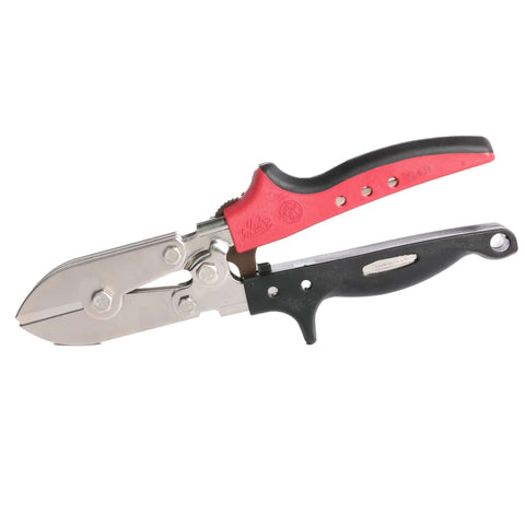 Five Blade Downspout Crimper Tool For Aluminum And Steel Delivers A One And A Quarter Inch Double Crimp, side view tool