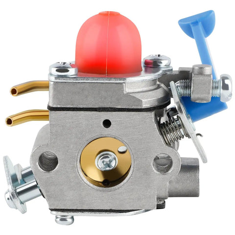 Side view of Beefy Carburetor For Husqvarna 128LD 128CD 128L 128R 128RJ 28cc Weed Eater Trimmer Edger Replacement 545081848 545081850