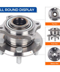 Rear Wheel Bearing Hub Assembly For 2005 2009 Chrysler 300 2006 2009 Dodge Charger 2005 2008 Magnum Premium Bolt On Hub Replacement