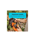 Man using 40V MAX Cordless Hedge Trimmer With 24 Inch Dual Action Blade, No Cords Needed, Long Battery Life, Includes Battery And Charger