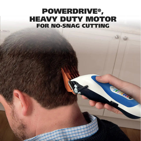 Using Color Pro Complete Haircutting Kit With Easy Color Coded Guide Combs For Corded Clipper Clipping And Grooming Men Women And Children Model 3029694 for trimming hair