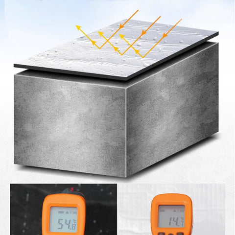 Self Adhesive Weather Stripping And Sealing Tape For Roofs Pipes Boats Aluminum Foil Waterproof Heat Resistant Fire Retardant