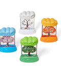 Seasonal Sensory Tubes For Calming Kids, Chill Out Fidgets For Travel And School in winter, spring, summer, and autumn colors