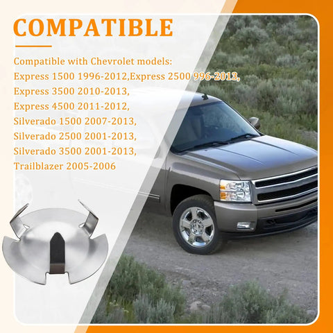 28mm Automatic Transmission Torque Converter Housing Access Hole Plug With 3 Tabs For GM 4L60E Transmission Fits Chevrolet Silverado And GMC on Silverado
