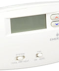 Non Programmable Thermostat For Single Stage Heating And Cooling With Blue Display And No Frills Easy To Read Two Inch Screen 1H 1C