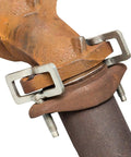 Fast Easy Exhaust Stud Clamp Kit For V6 And Smaller Cars Reattach Your Down Pipe To The Manifold Without Drilling Welding