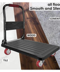 Heavy Duty Swivel Plate Casters With Brakes And Brake Lock For Furniture Carts Flat Plate Mount 360 Degree Swivel Wheels
