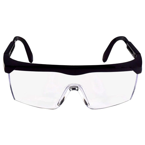 Built Different High Impact Safety Glasses With Clear Protective Lenses, Rugged Black Frames, And Secure Side Shields For Job Site Grind, Woodshop Drafting, And Factory Floor Shifts