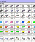 Block samples of various hollow, paving, and curbstone designs for Industrial Brick Making Machine And Cement Block Production Equipment For Workshops Featuring Hella Solid Hydraulics And A No Sweat Build For Consistent Heavy Concrete Jobs.