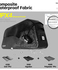 Slim Fit Bike Top Tube Bag Waterproof IPX4 Magnetic Closure Frame Pouch For Road And MTB With Dual Mounting Options Screws 1.3L