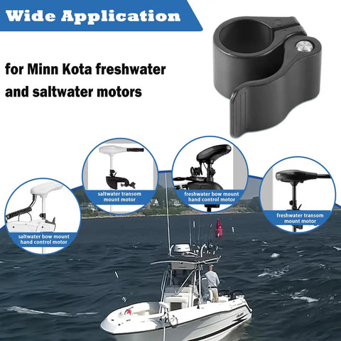 Cam Lock Depth Collar Assembly For Trolling Motors 2991521 Hand Control Depth Collar Fits Freshwater And Saltwater Transom And Bow Mount Motors One And One Eighth Inch Shaft Diameter Built To Last