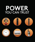 Coppertop C Batteries 8 Pack Long Lasting Power For Toys Flashlights Radios Stereos Fans And More With 10 Year Shelf Life And Everyday Workhorse Performance for clock, radio, remote, and flashlight