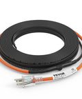 Self Regulating Pipe Heating Cable 60 Feet 5W Per Foot Heat Tape For Freeze Protection Keeps PVC Metal And Plastic Pipes From Freezing 120V