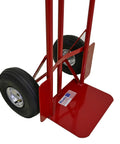Heavy Duty Pail Cart With Single Handle And 800 Pound Capacity, 10 Inch Pneumatic Tires For Rough Terrain, base view