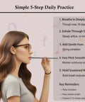 Person using Pro Grade Singing Straw Vocal Trainer Kit With 4 Metal Straws, Cleaning Brush And Bamboo Travel Tube, SOVT therapy tool